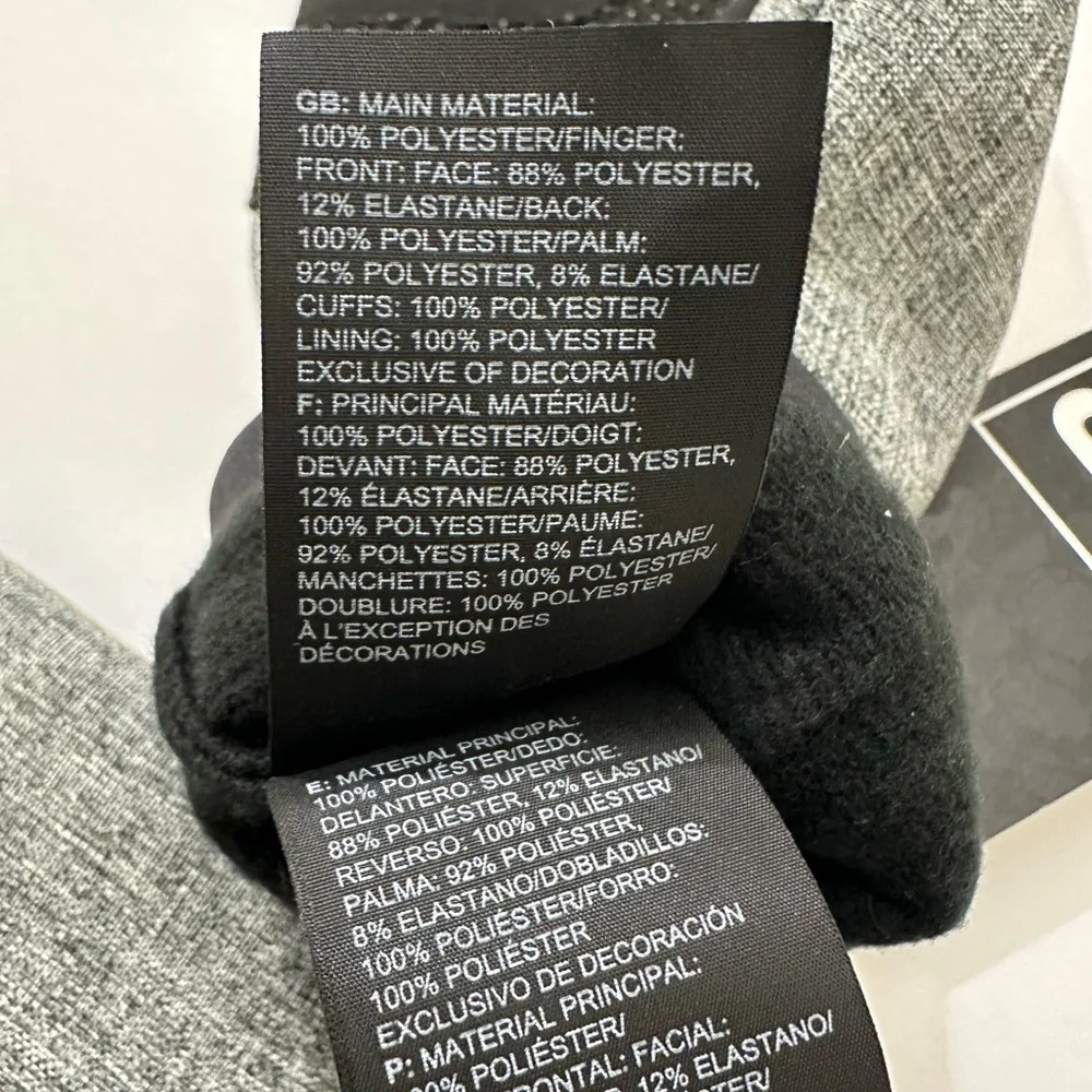 The North Face ||  Women’s E-Tip Touchscreen Gray / black Gloves Xs